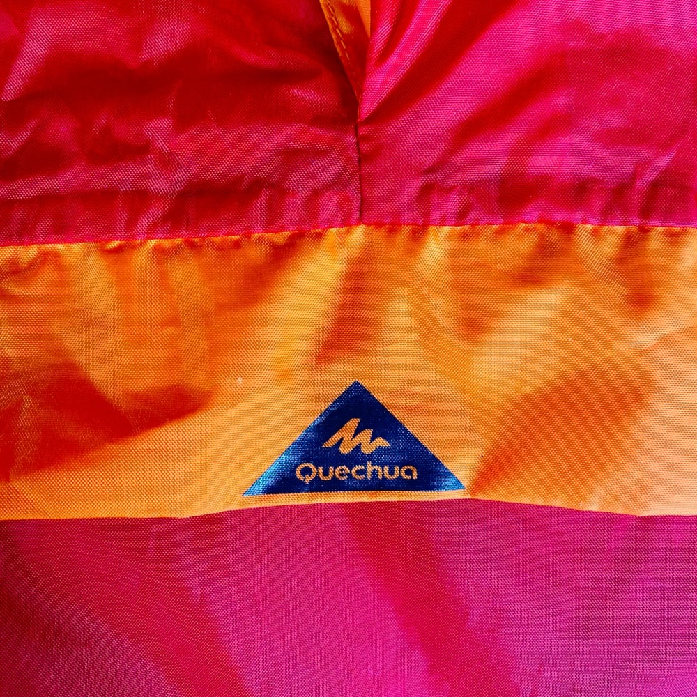Kids Red Rain Poncho - Picture 3 of 3